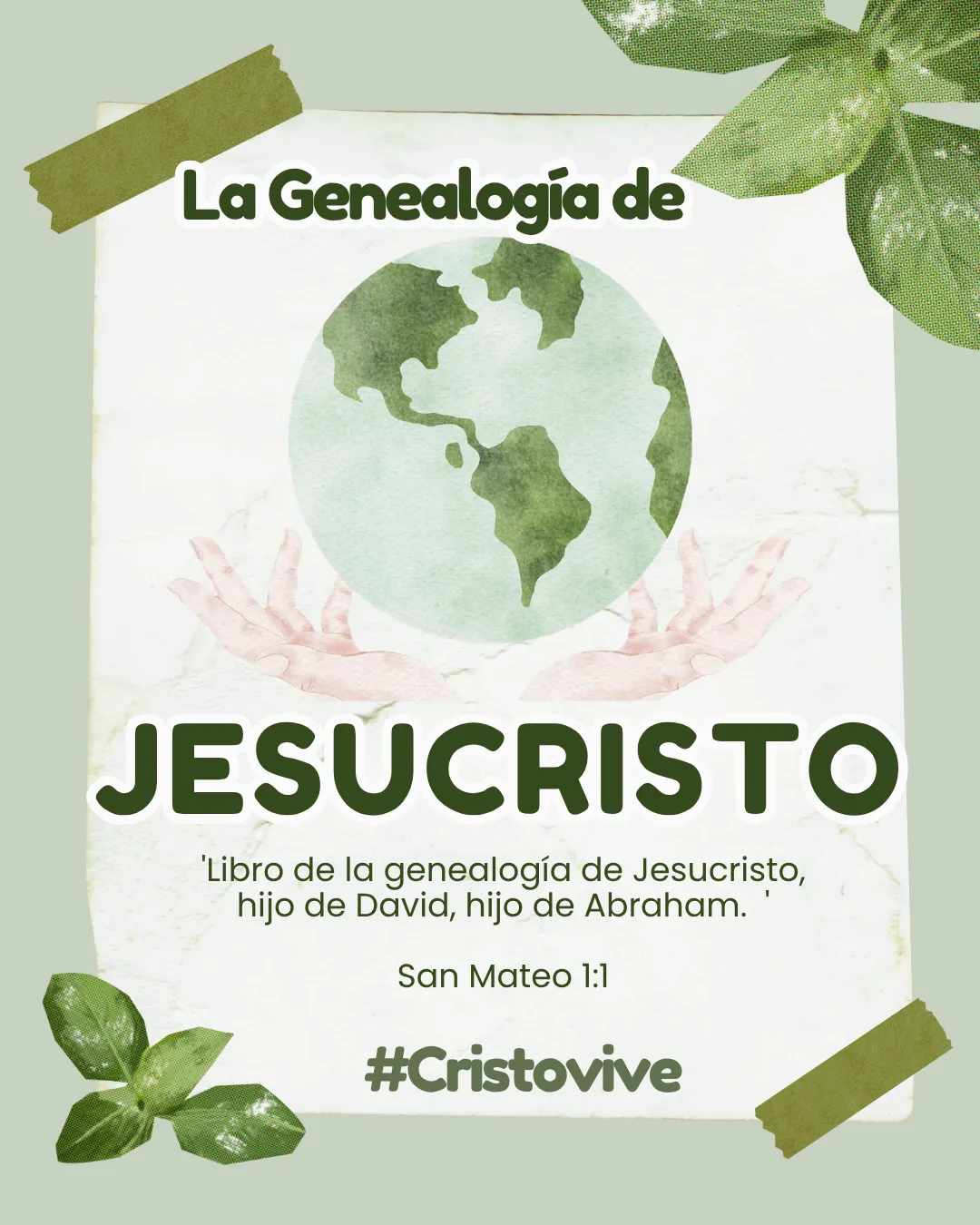 La genealogía de Jesucristo